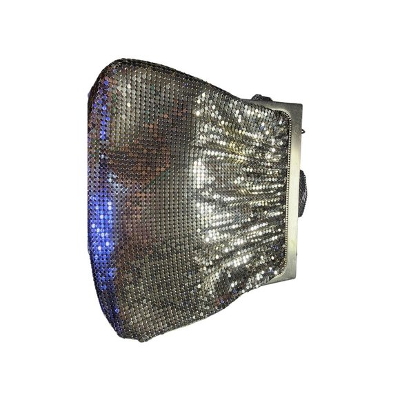 Vintage Whiting & Davis Mesh Bag Glass Closure #2982 (A4212) - Picture 2 of 6